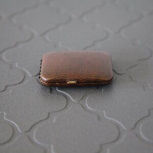 Antique Buxton Leather jewellery case